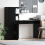 Berkfield Desk 2 pcs Black Oak 1