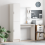 Berkfield Desk 2 pcs White 1
