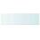 Berkfield Shelf Panel Glass Clear 100x30 cm 2