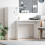 Berkfield Desk 2 pcs White 1