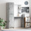 Berkfield Desk 2 pcs Concrete Grey 1