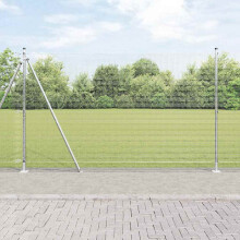 Berkfield Fence Post Silver