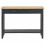Berkfield Console Table Black 110x35x80 cm Wood 3
