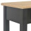 Berkfield Console Table Black 110x35x80 cm Wood 6