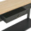 Berkfield Console Table Black 110x35x80 cm Wood 7
