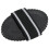 Berkfield Curry Combs 3 pcs Black Steel 3