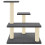 Berkfield Cat Tree with Sisal Scratching Posts Dark Grey 61 cm 3