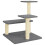 Berkfield Cat Tree with Sisal Scratching Posts Dark Grey 61 cm 5
