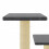 Berkfield Cat Tree with Sisal Scratching Posts Dark Grey 61 cm 6