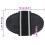 Berkfield Curry Combs 3 pcs Black Steel 7