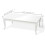 Berkfield Coffee Table 115x65x42 cm High Gloss White 5