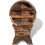 Berkfield Wine Rack for 10 Bottles Solid Reclaimed Wood 3