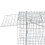 Berkfield Galvanised Live Trap 100 cm 4