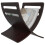 Berkfield Wooden Magazine Rack Floor Standing Brown 4