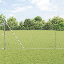 Berkfield Fence Post Silver