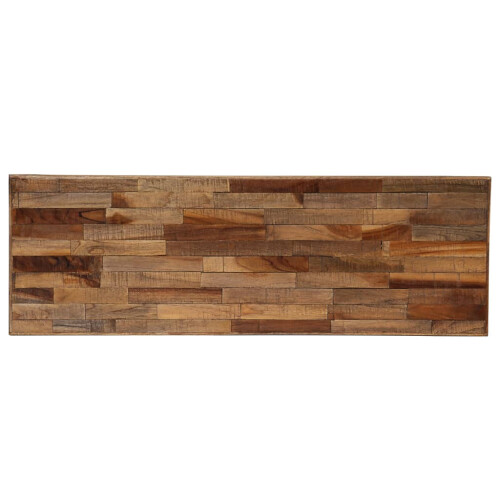 Berkfield Console Table Solid Reclaimed Teak 90x30x76 cm 2