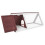 Berkfield Animal Rabbit Cage Brown Wood 4