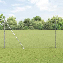 Berkfield Fence Post Silver