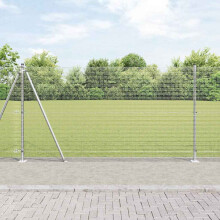 Berkfield Fence Post Silver