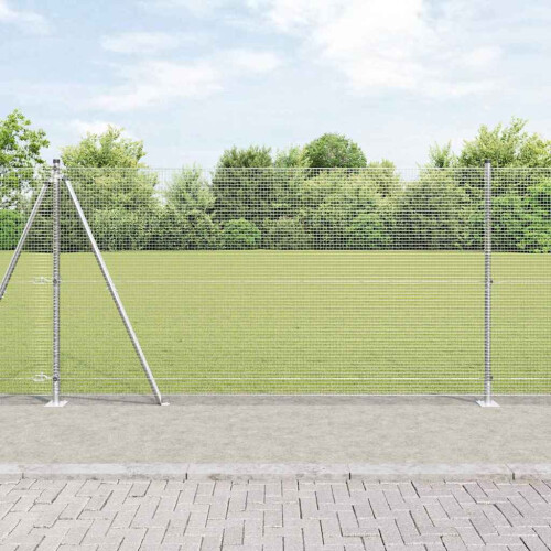 Berkfield Fence Post Silver