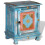 Berkfield Nightstand Solid Mango Wood Blue 2