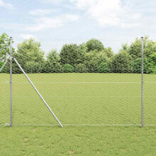 Berkfield Fence Post Silver