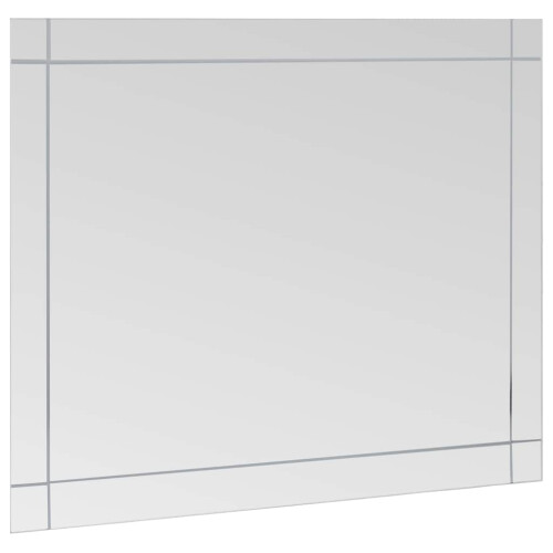 Berkfield Wall Mirror 100x60 cm Glass 2
