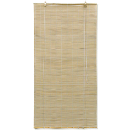 Berkfield Natural Bamboo Roller Blinds 150 x 220 cm 1