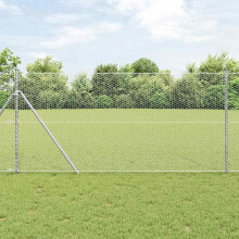 Berkfield Fence Post Silver