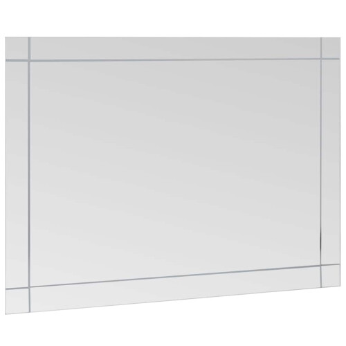 Berkfield Wall Mirror 60x40 cm Glass 2
