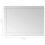 Berkfield Wall Mirror 60x40 cm Glass 6