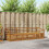 Berkfield Outdoor Sofa Set 3 pcs Natural Solid Acacia Wood 1