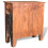 Berkfield Reclaimed Cabinet Solid Wood with 4 Drawers 6