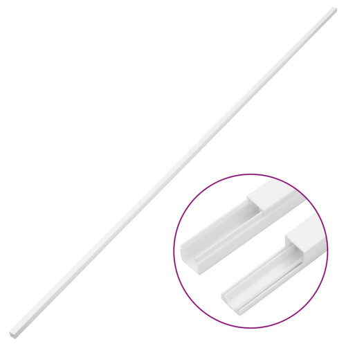 Berkfield Cable Trunking 30x20 mm 10 m PVC 2