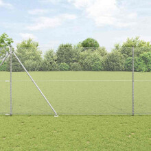 Berkfield Fence Post Silver