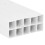 Berkfield Cable Trunking 33x33 mm 10 m PVC 5