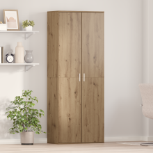 Berkfield Highboard Artisan Oak 70 x 33.5 x 180 cm Engineered Wood