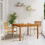 Berkfield Garden Dining Set 3 pcs Beige Solid Acacia Wood 1