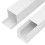 Berkfield Cable Trunking 33x33 mm 10 m PVC 6