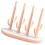 Baby Bottle Drying Rack Pink Tree Shaped Stand with Removable Branches for Pacifiers Cups Fast Air Drying 1