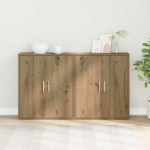 Berkfield Sideboard 2 pcs Artisan Oak 60 x 31 x 70 cm Engineered Wood