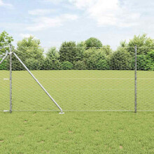 Berkfield Fence Post Silver