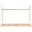 Berkfield Kids Bed Frame Solid Pine Wood 80x160 cm 3
