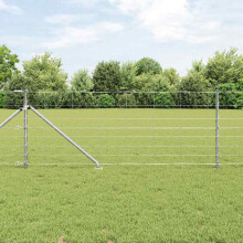 Berkfield Fence Post Galvanized 100 x 0.8 m Steel