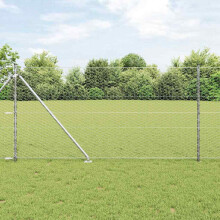 Berkfield Fence Post Silver