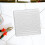 2Pcs White Concrete Stepping Stone Molds for Garden Pathway Pavement 3