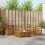 Berkfield Outdoor Sofa Set 5 pcs Natural Solid Acacia Wood 1