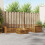 Berkfield Outdoor Sofa Set 6 pcs Natural 1