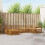 Berkfield Outdoor Sofa Set 6 pcs Natural 1