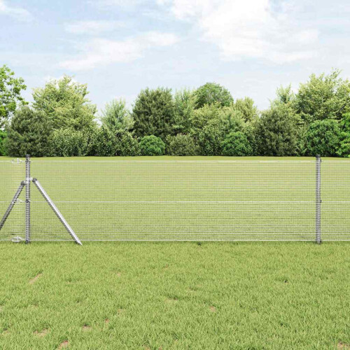 Berkfield Fence Post Silver
